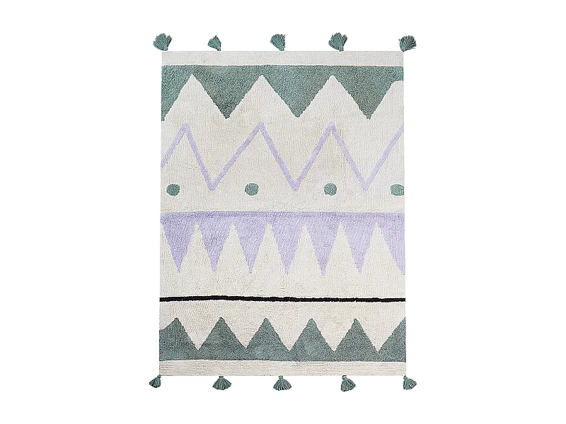 Tappeto cotone multicolore 140 x 200 cm ALAKOL