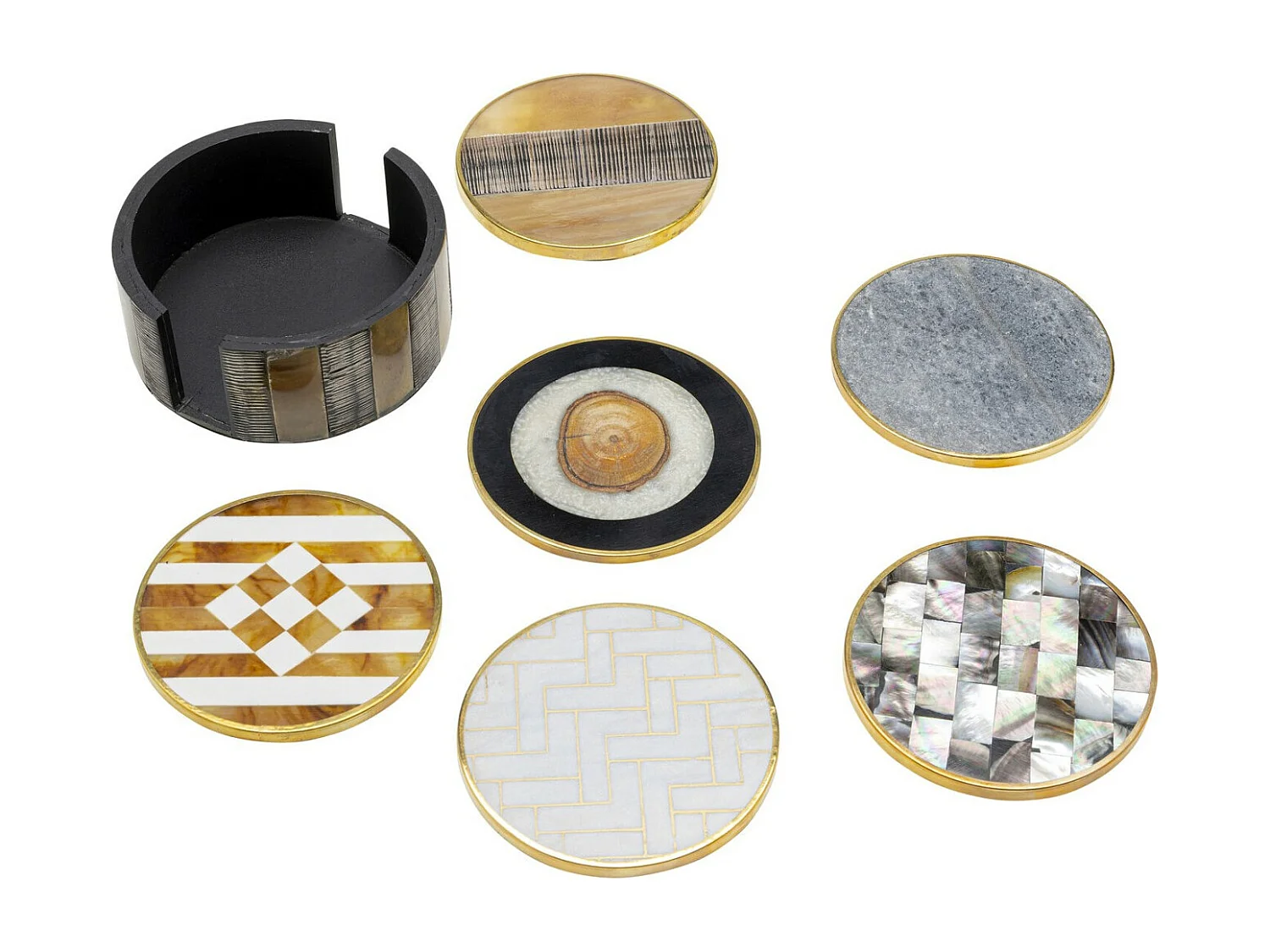 Sous-verre Nature (6/Set)