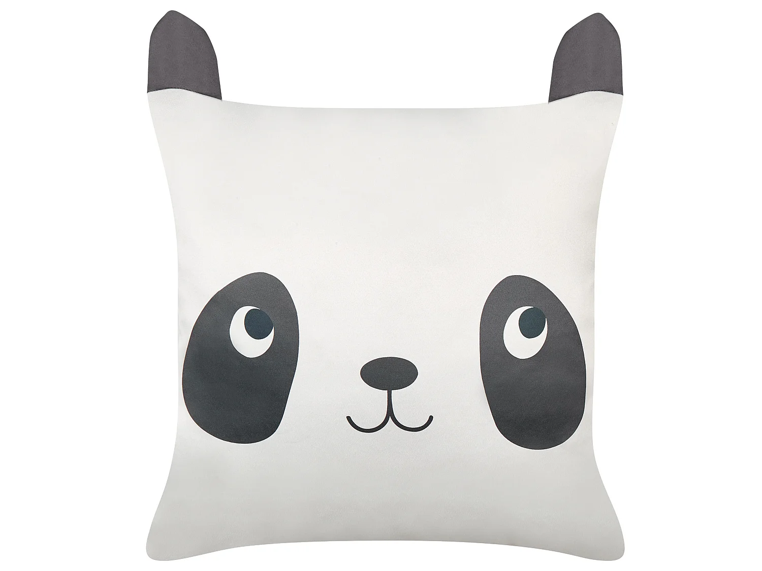 Sierkussen set van 2 pandamotief zwart/wit 45 x 45 cm PANDAPAW