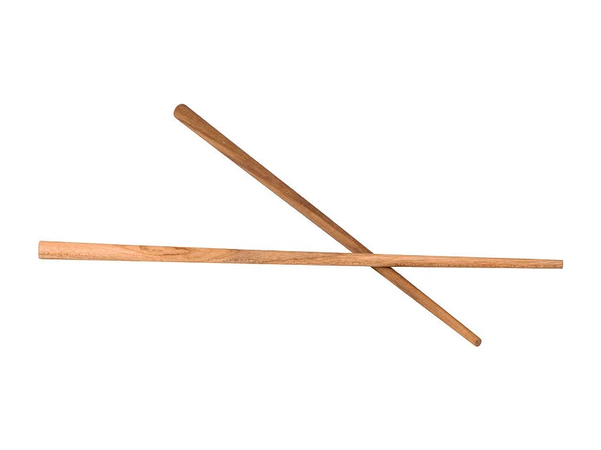 4 paires de baguettes asiatiques en bois de teck – WILLOW
