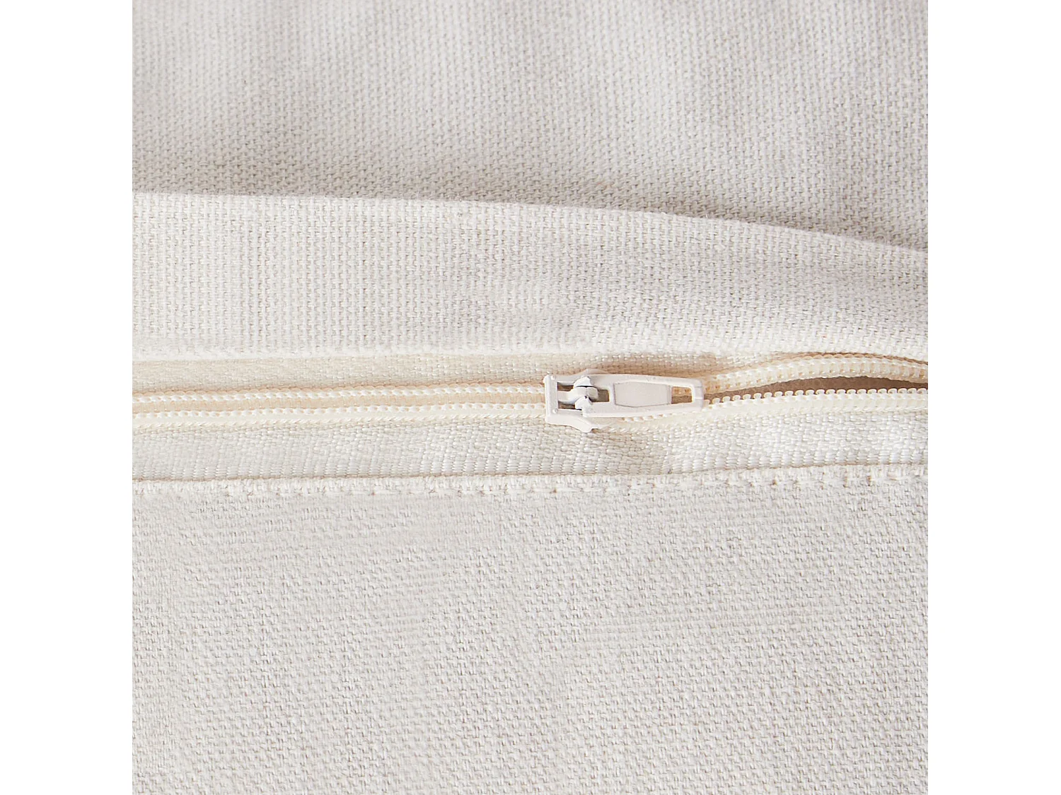 Lot de 2 coussins décoratifs LOVELY Coton 30 x 50 cm Blanc Rose