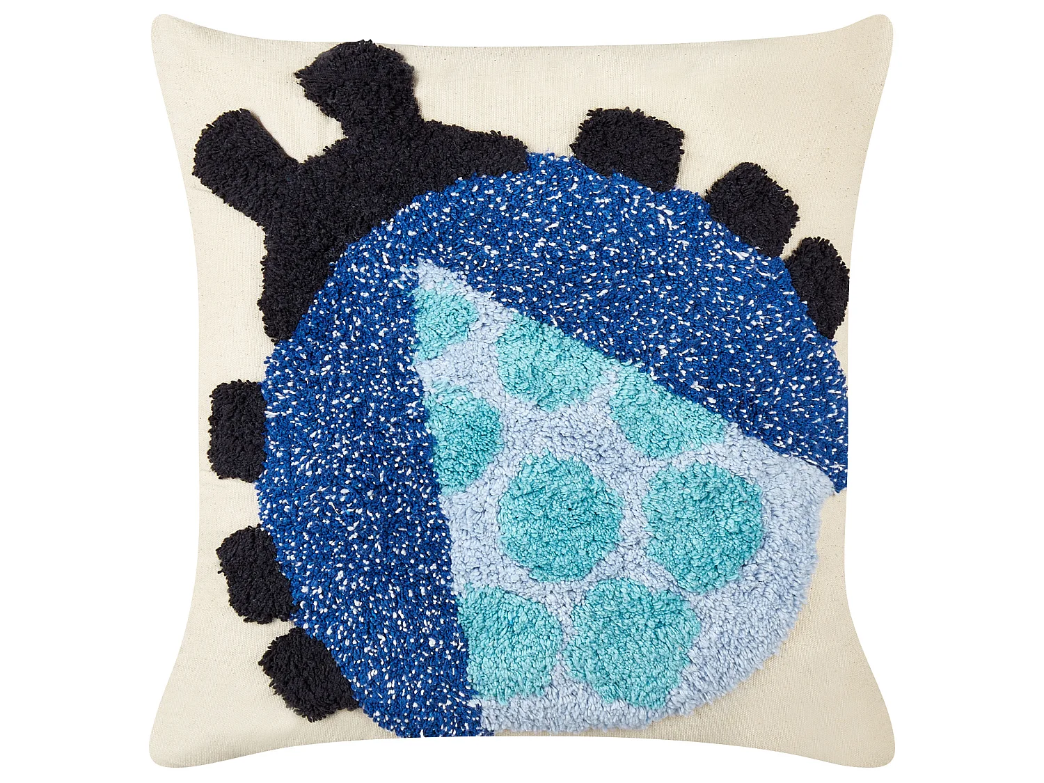 Lot de 2 coussins 45 x 45 cm multicolore LADYBIRD