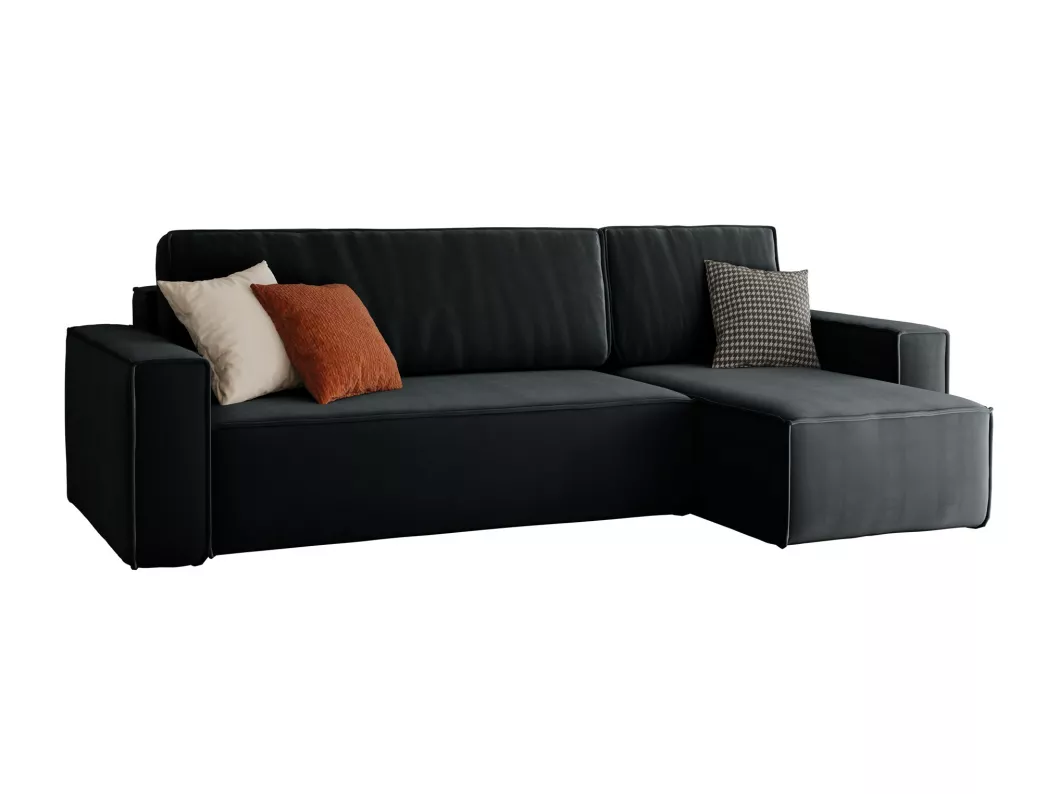 Kauf Unique Sofa MARIS Stoff Schwarz