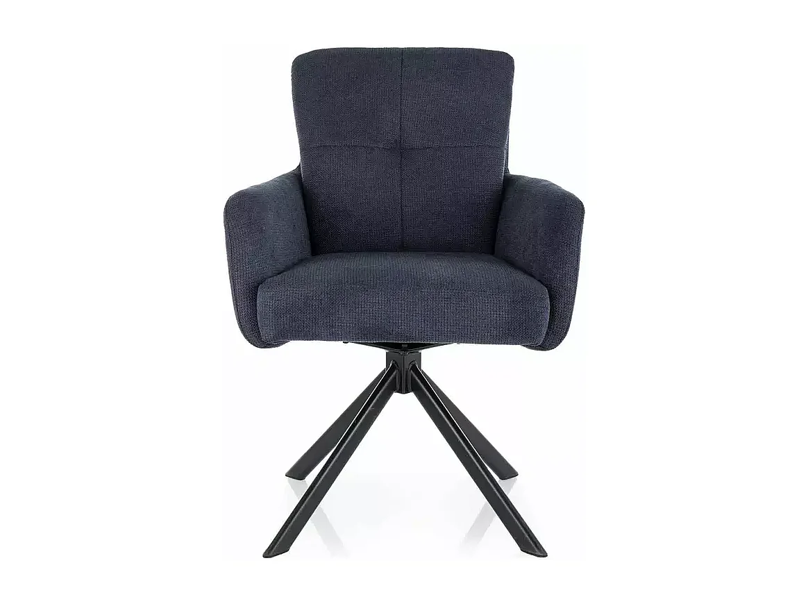 Chaise Basil /Tissu/Bleu