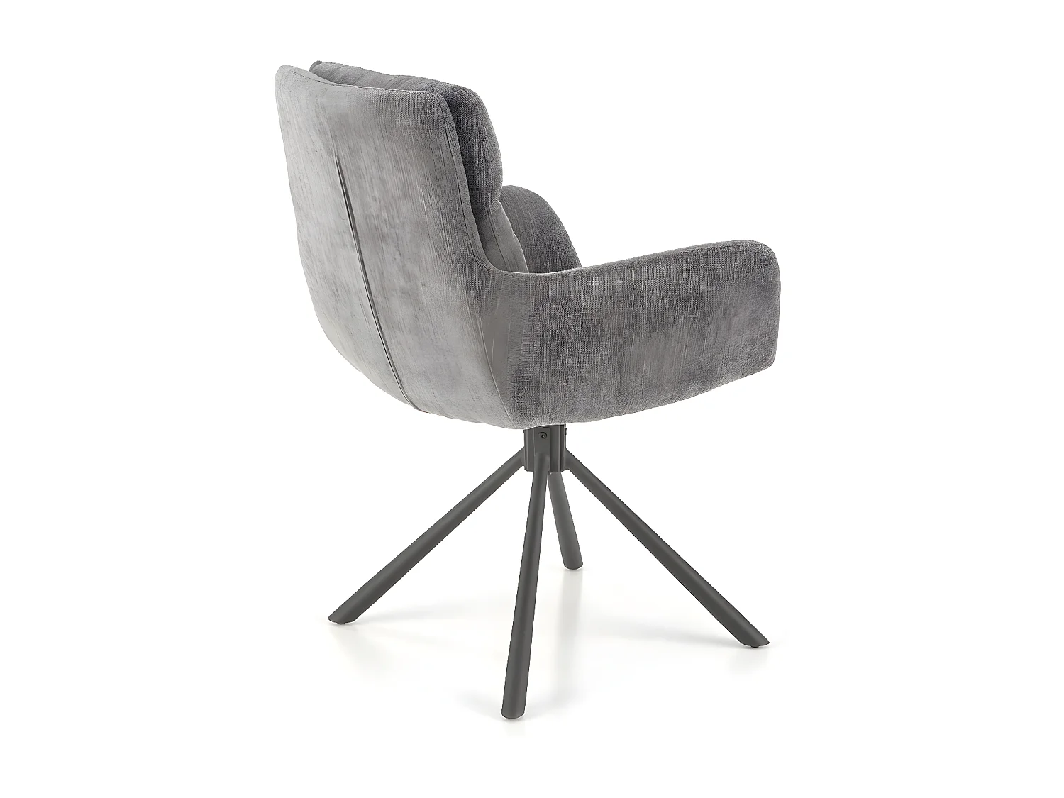 Stuhl K495/Stoffbezug/Anthrazit