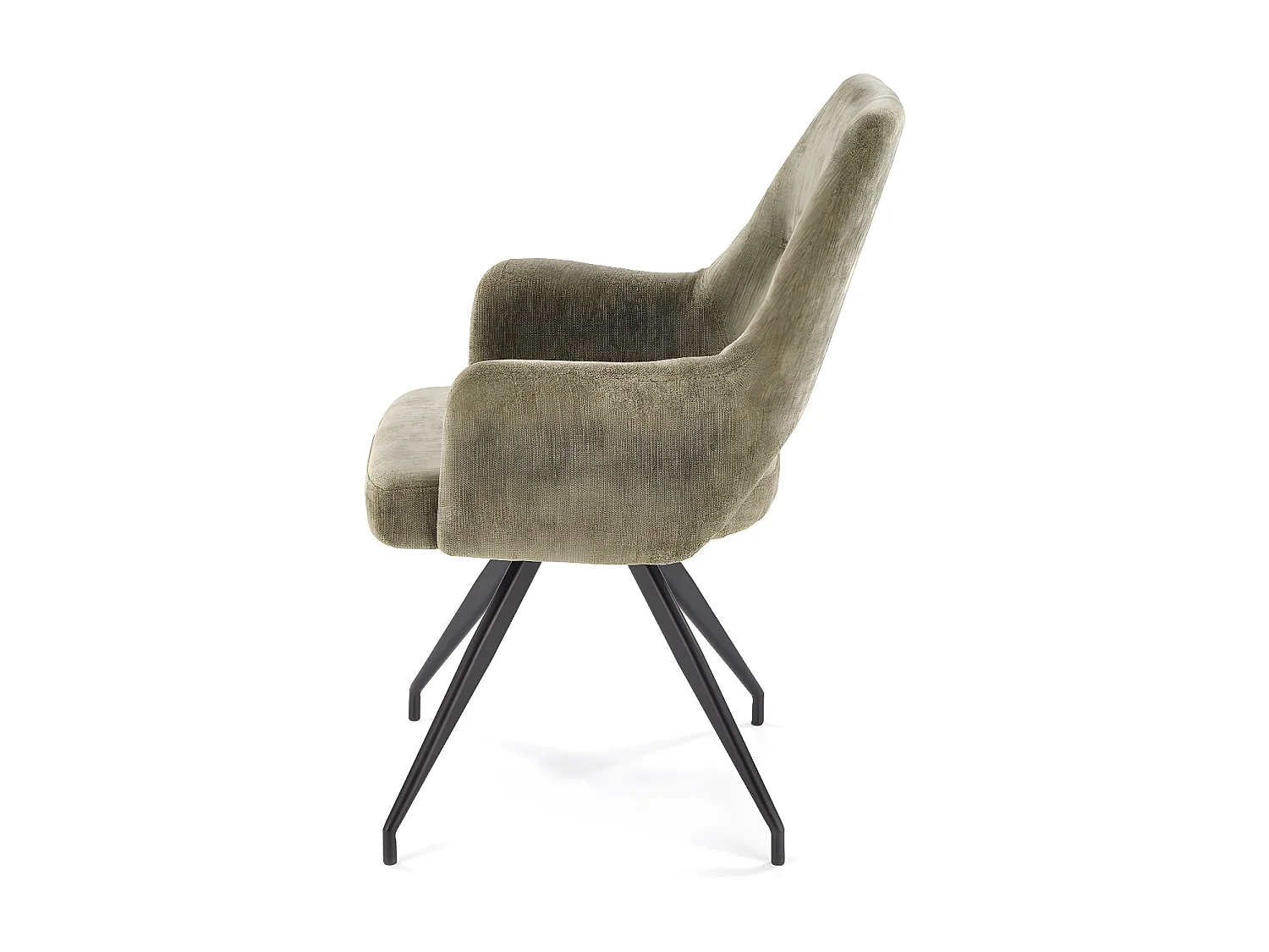 Sedia K542/Tessuto/Verde