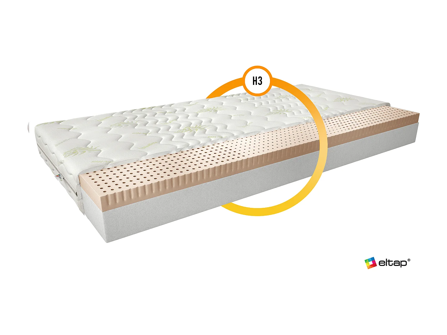 Matelas Sirios/140x200/Blanc