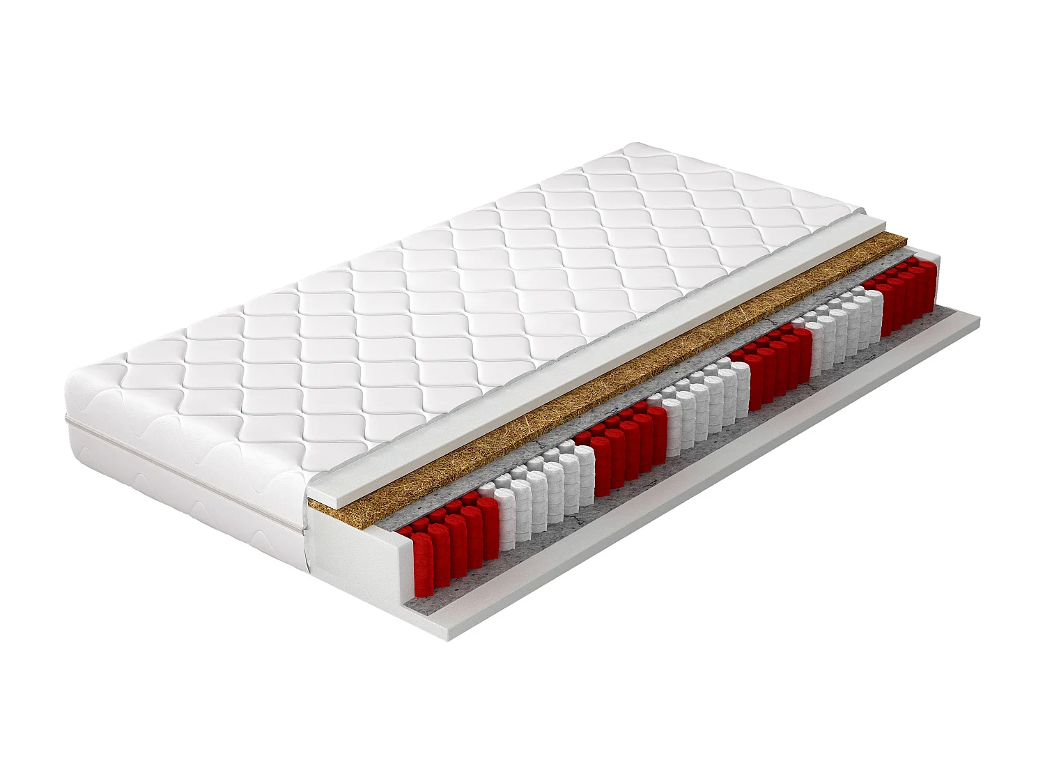Matelas Klaus/120x200/Blanc