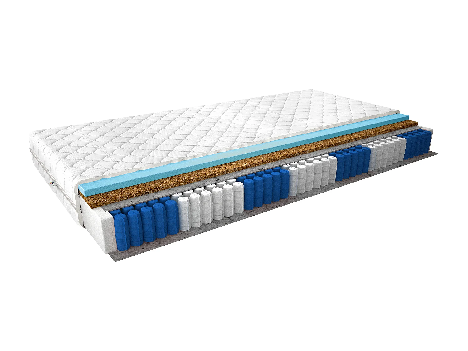 Materasso Vionna/140x200/Bianco