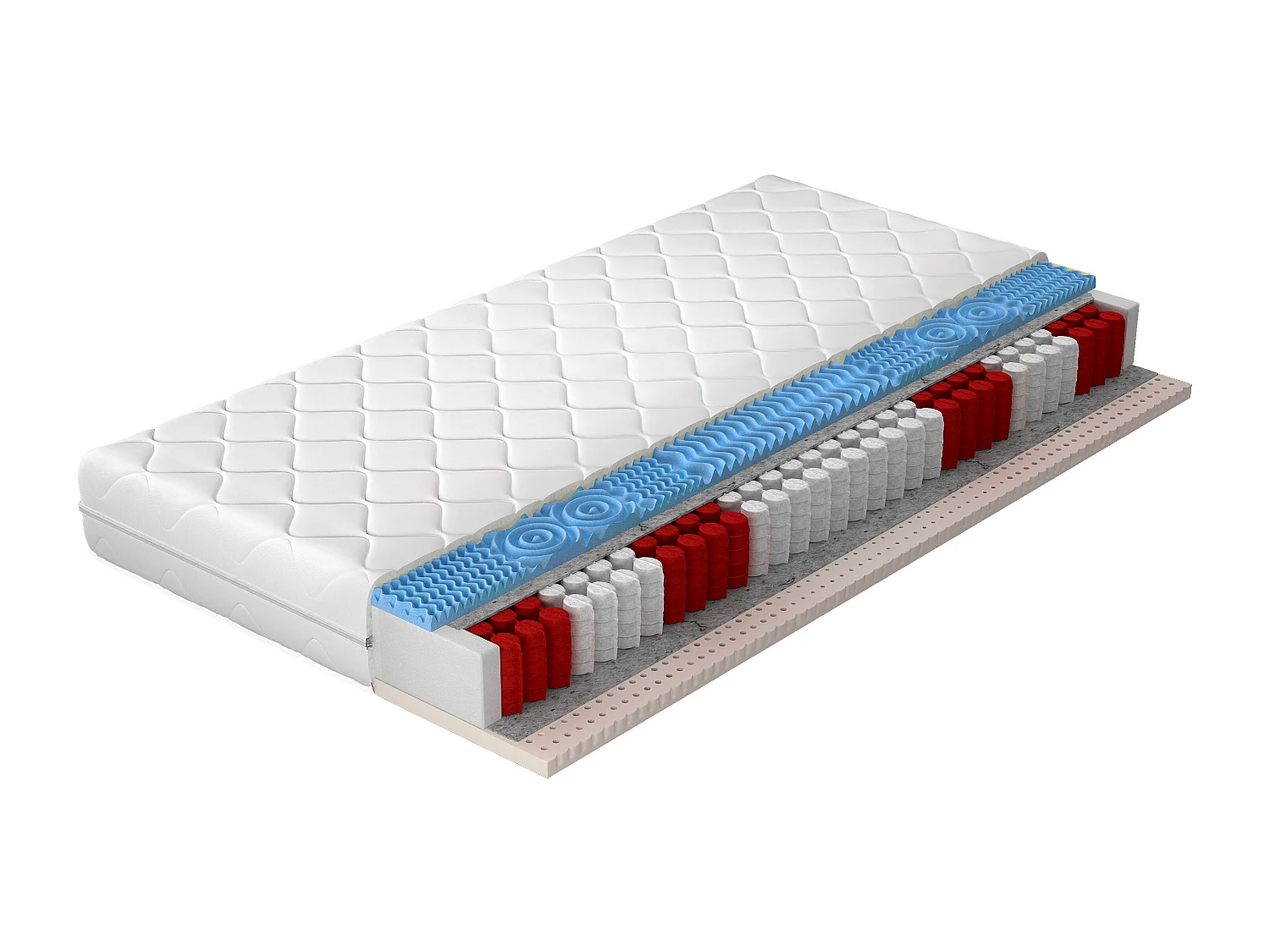 Matelas Eden/90x200/Blanc