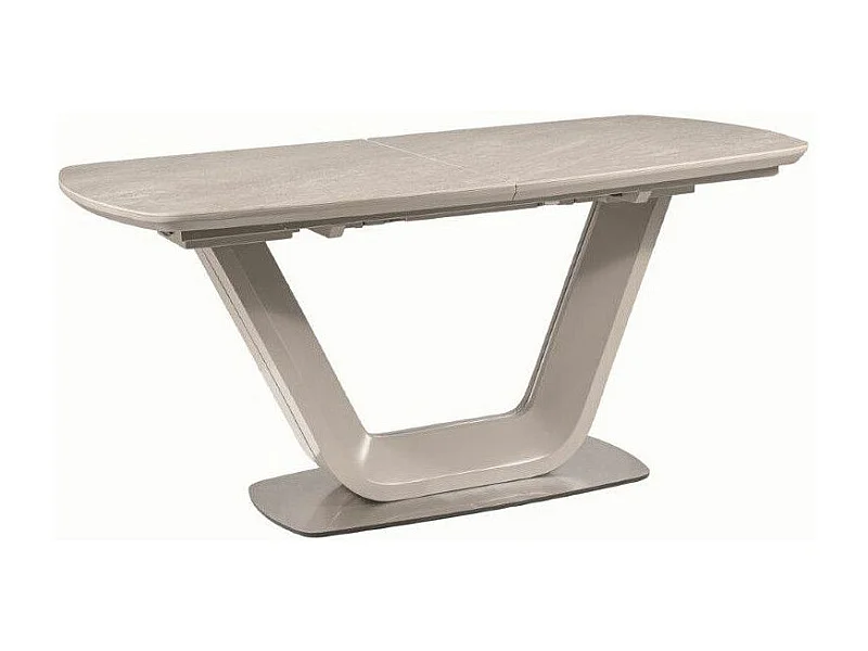Stół ARMANI CERAMIC 160(220)x90 szary mat rozkładany