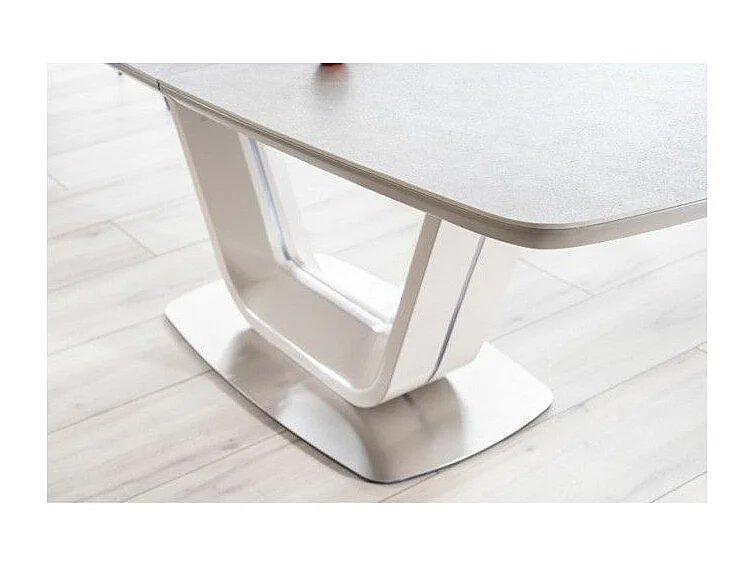 Stół ARMANI CERAMIC 160(220)x90 szary mat rozkładany
