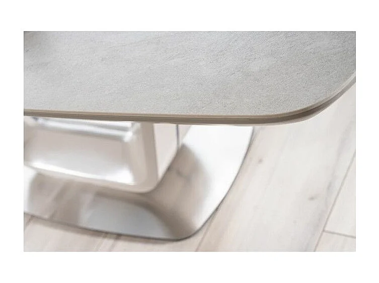 Stół ARMANI CERAMIC 160(220)x90 szary mat rozkładany