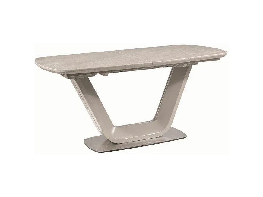 Table pliante - Armani - L 90 x l 220 x H 76 cm - Gris
