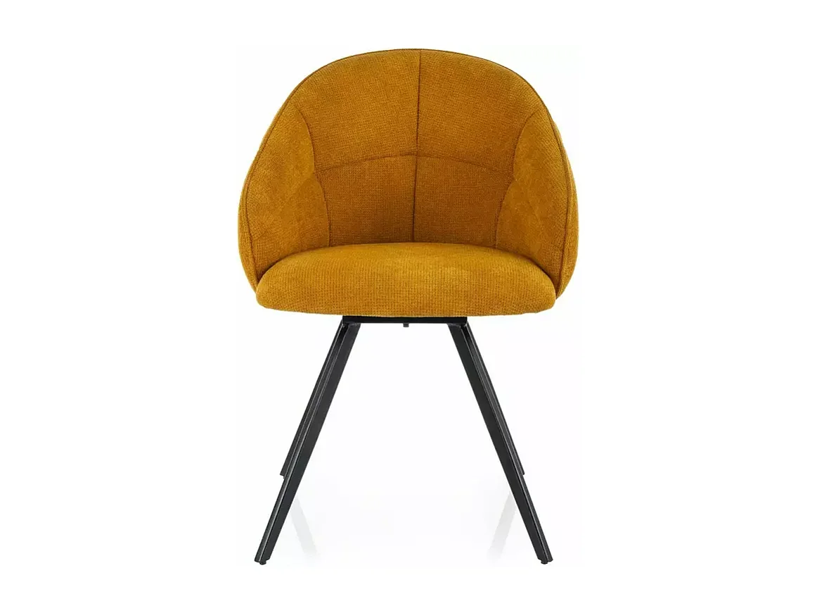 Chaise Vardo/Tissu/Orange