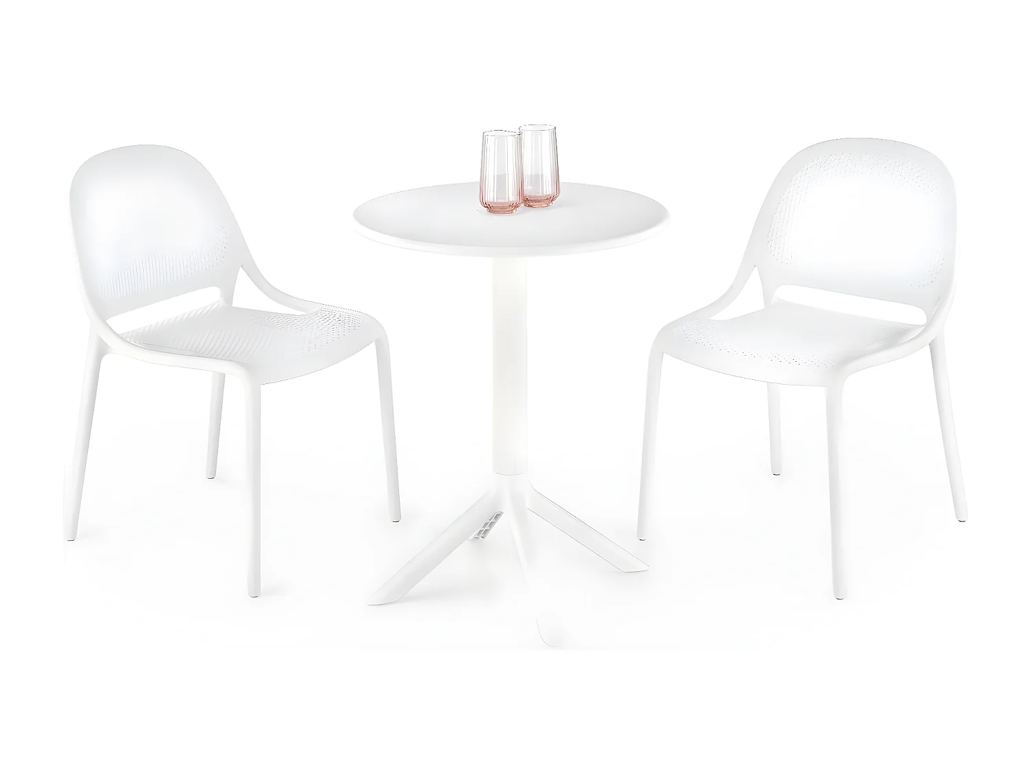 Table Calvo/Polypropylène/Blanc