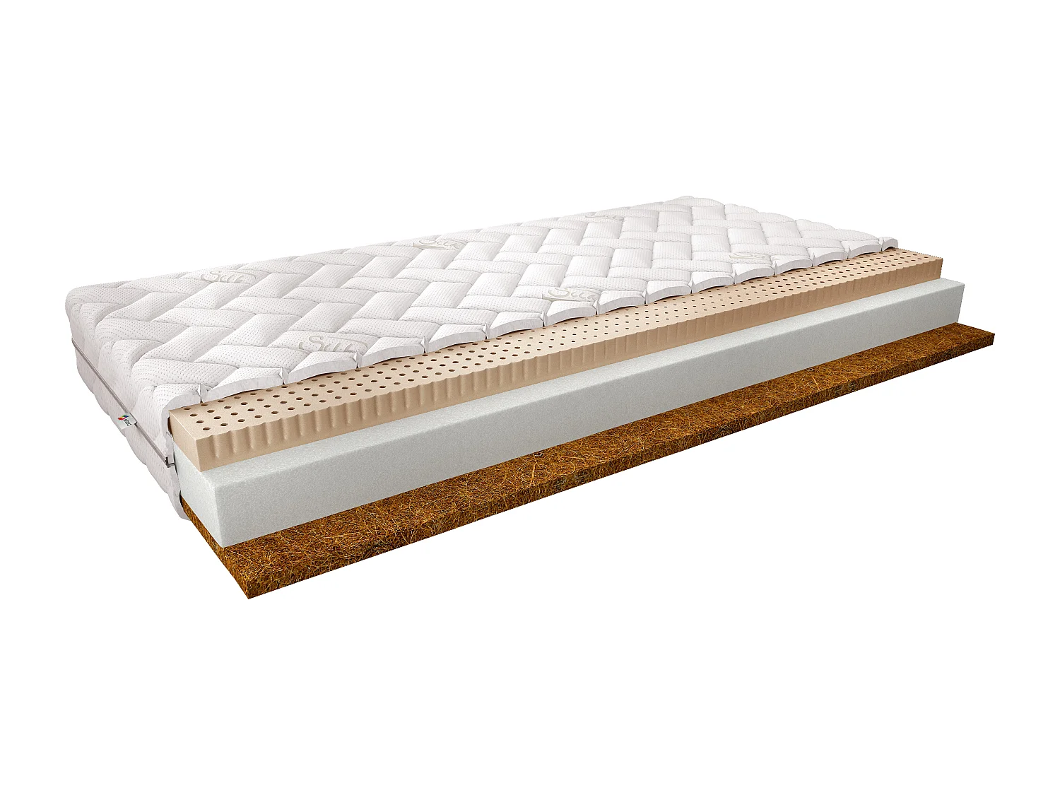 Matelas Villa/90x200/Blanc