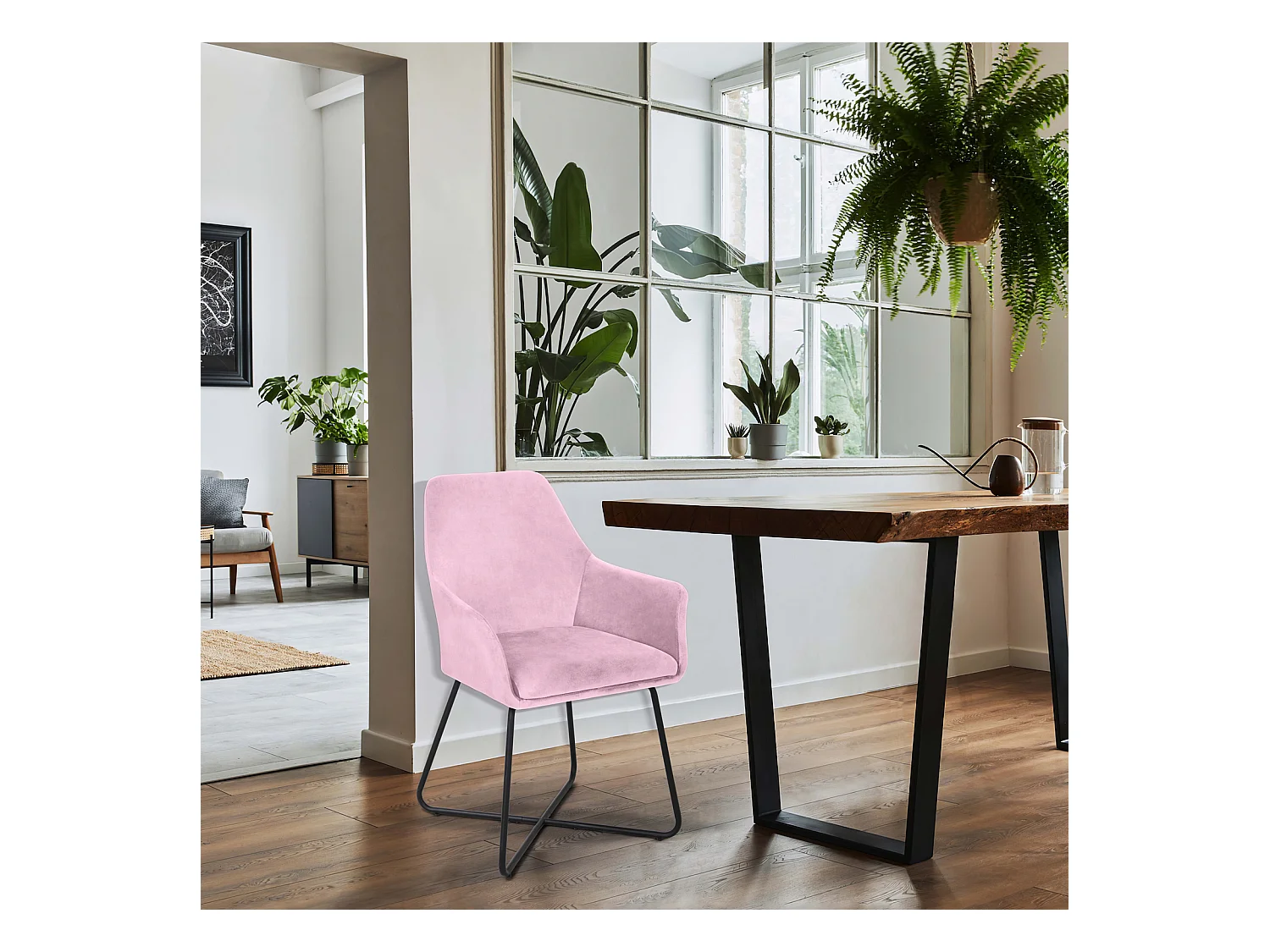 Lot de 2 chaises de salle à manger