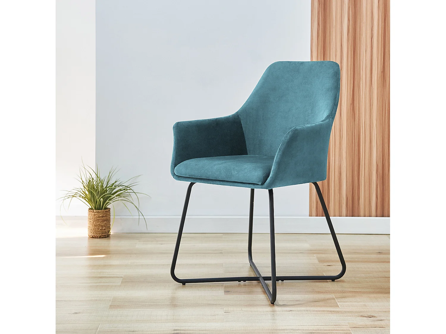 Lot de 2 chaises de salle à manger