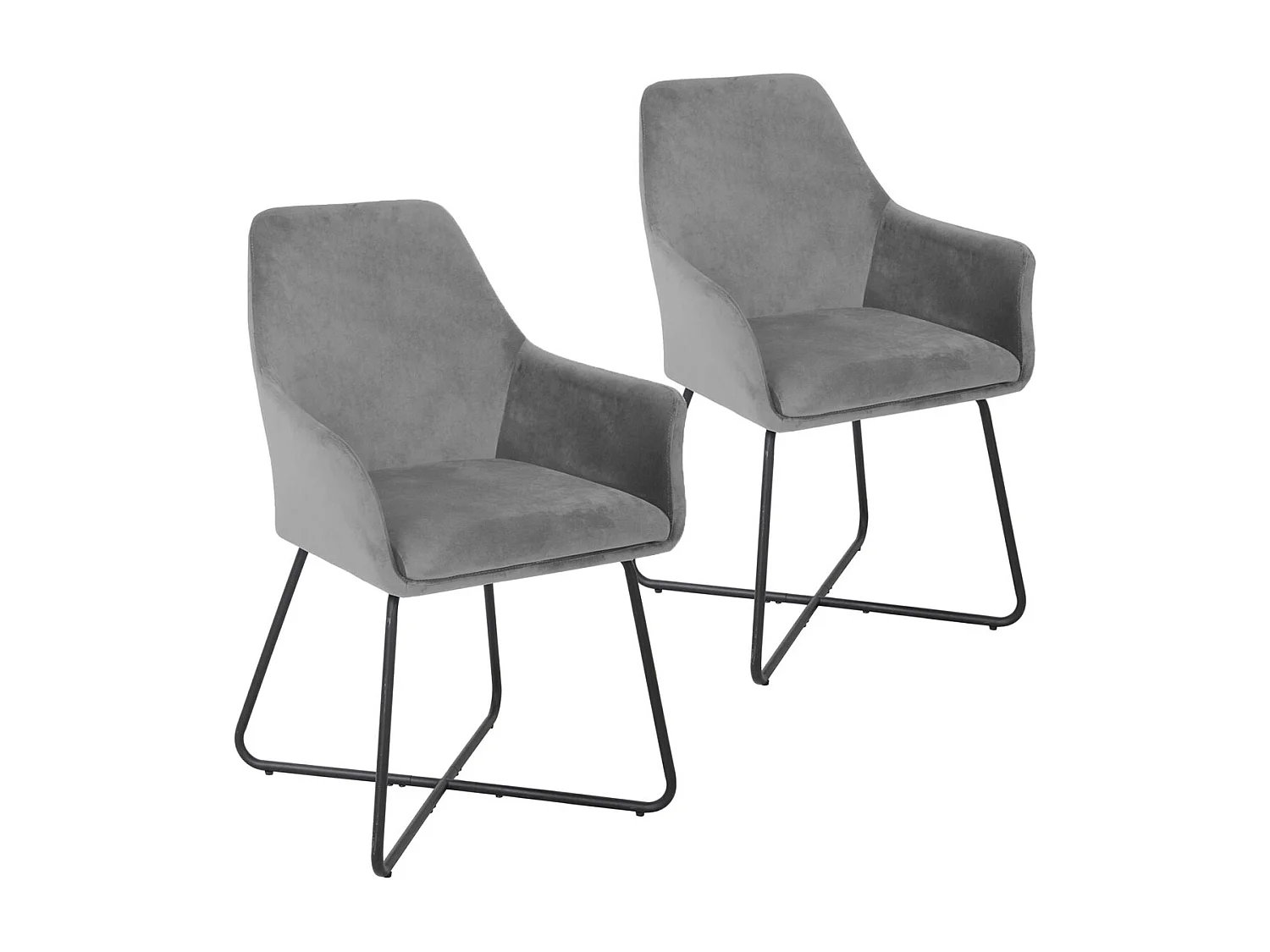 Lot de 2 chaises de salle à manger