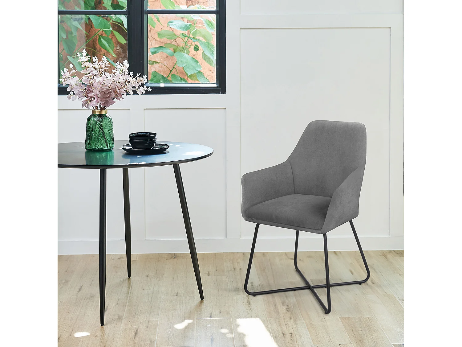 Lot de 2 chaises de salle à manger