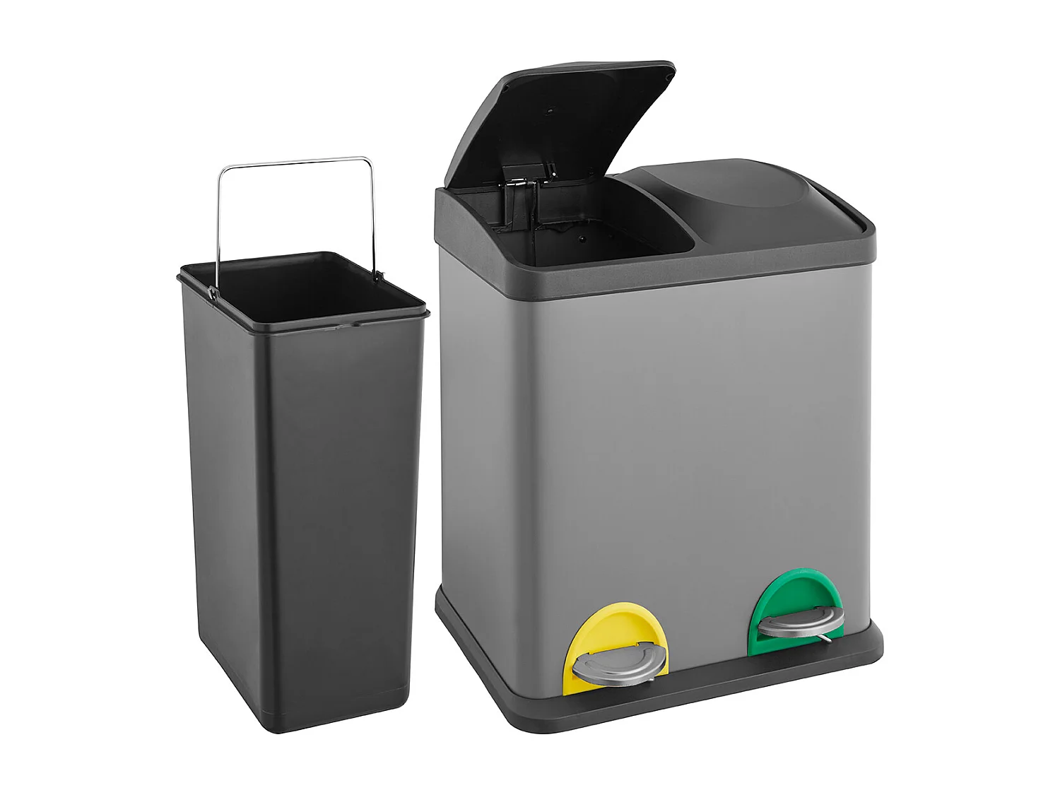 MÜLLEIMER TC2X15 30L 2x15 Grau