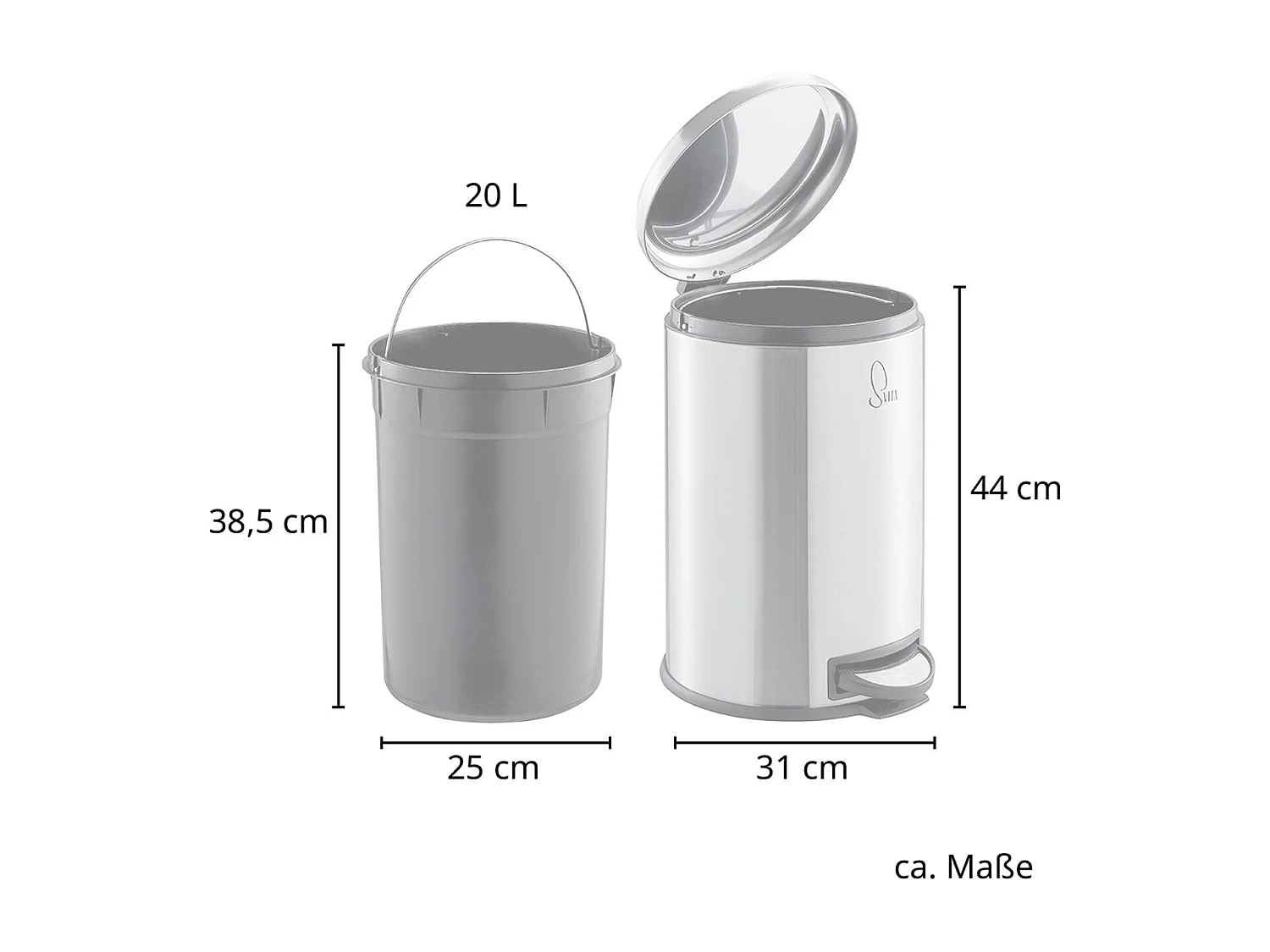 MÜLLEIMER T20 Silber