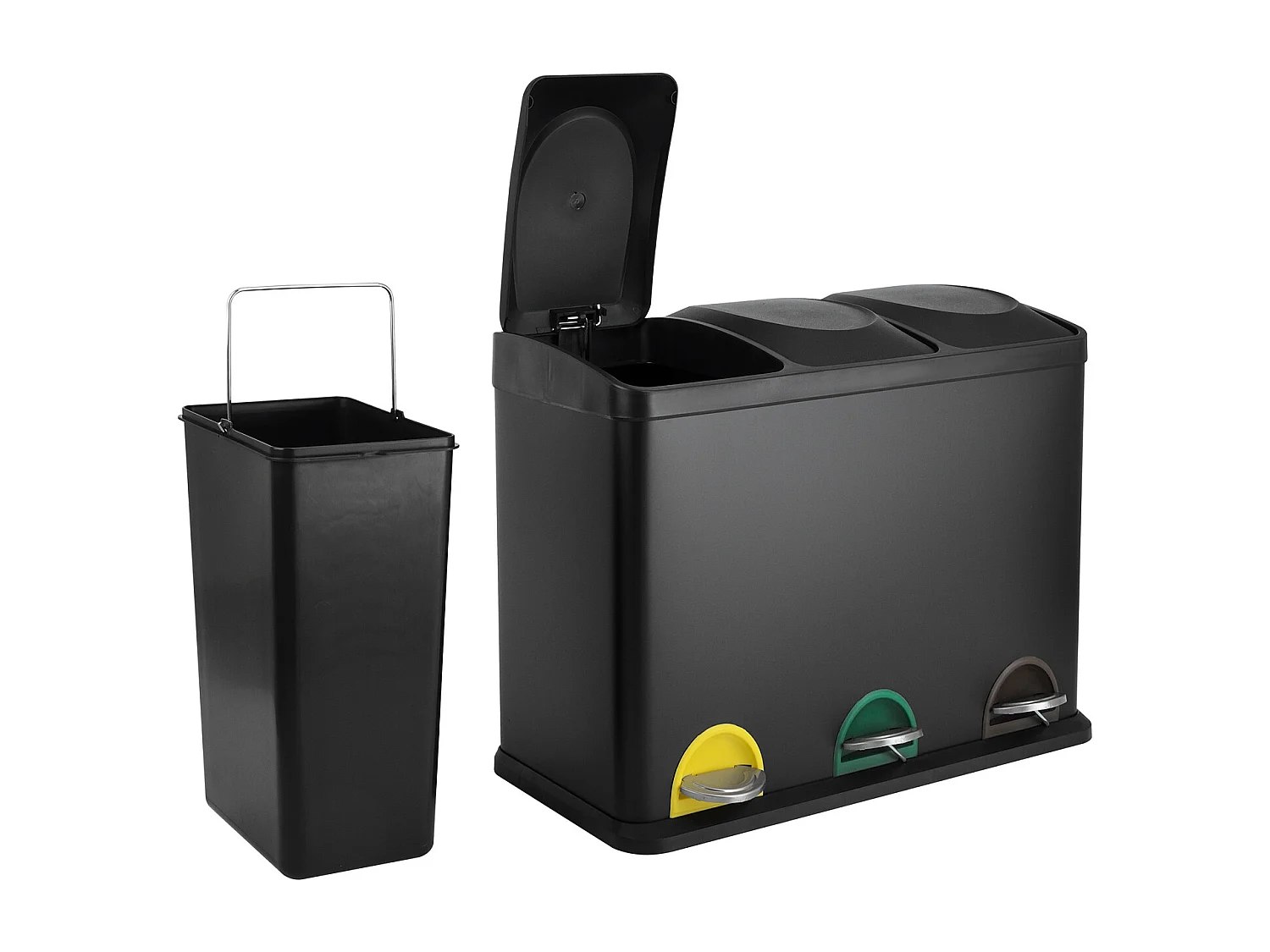 MÜLLEIMER TC3X15 Schwarz