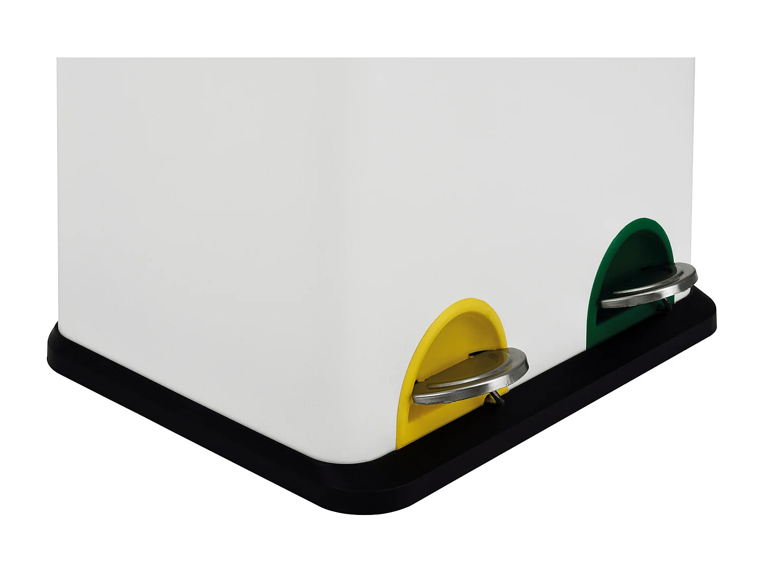 Poubelle 30 litres 2x15 à pédale