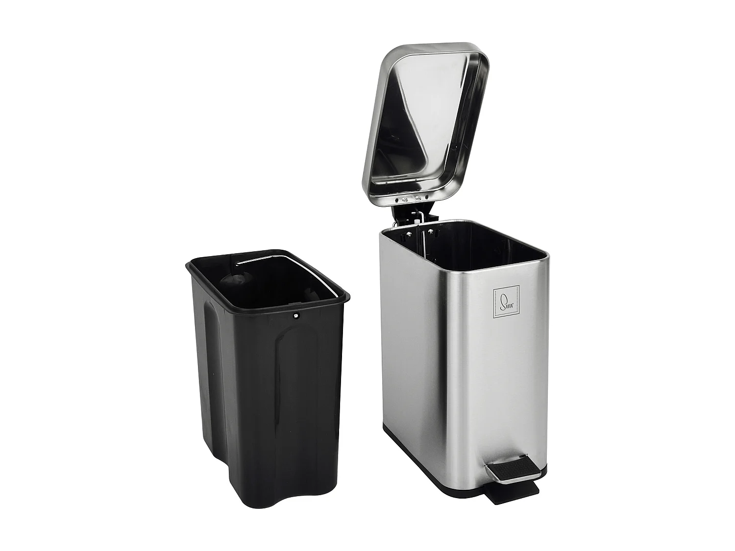 Poubelle à pédale 5l incl. seau intérieur