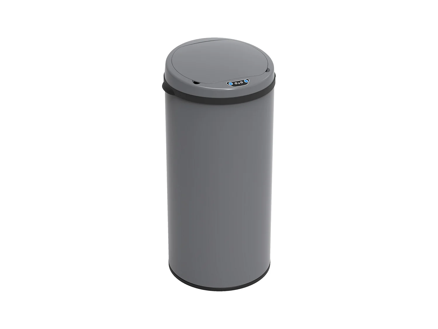 SENSORMÜLLEIMER 50L Grau