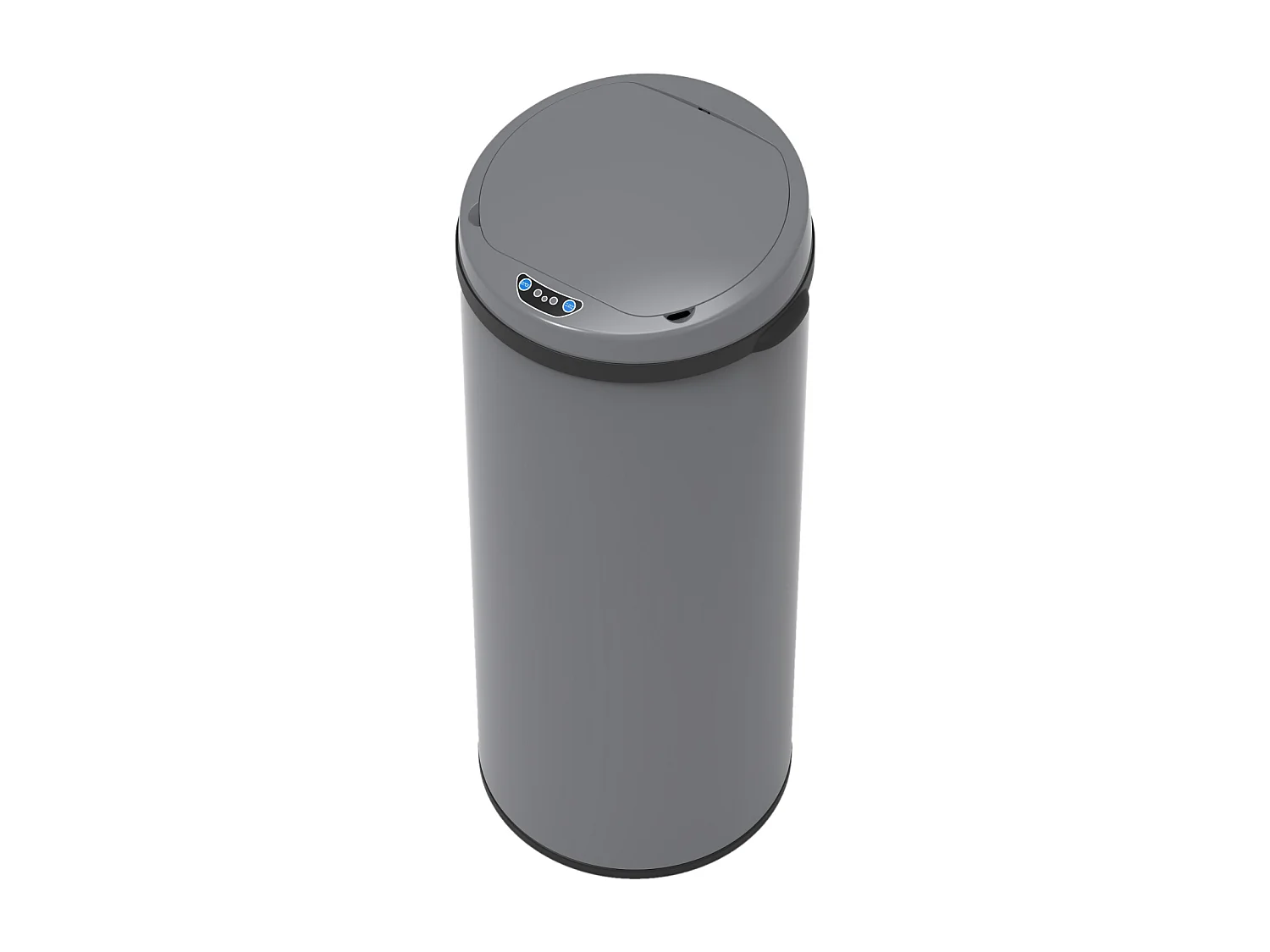 SENSORMÜLLEIMER 50L Grau