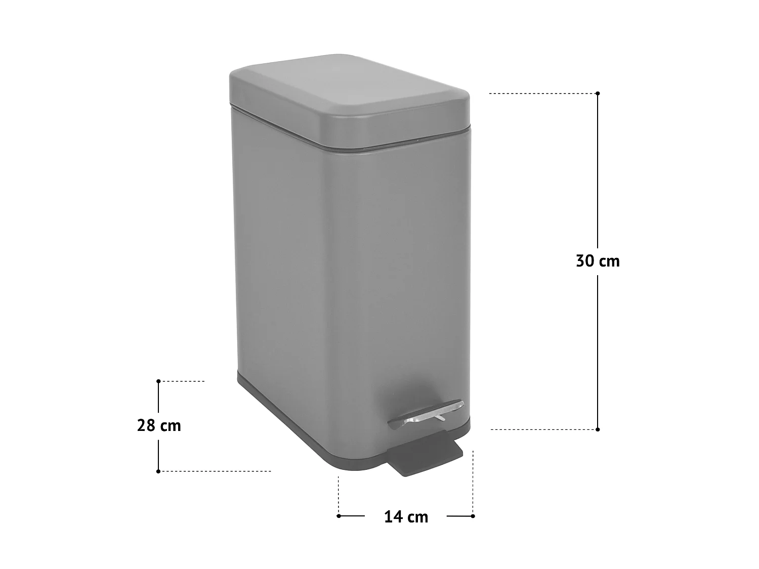 MÜLLEIMER STM5 5L Schwarz