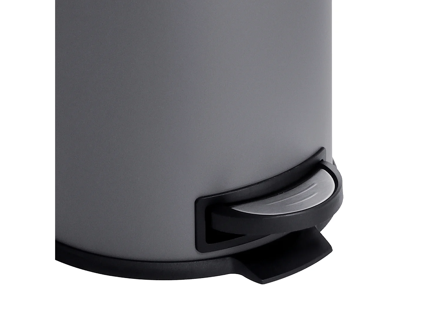 Poubelle à pédale 20 litres gris