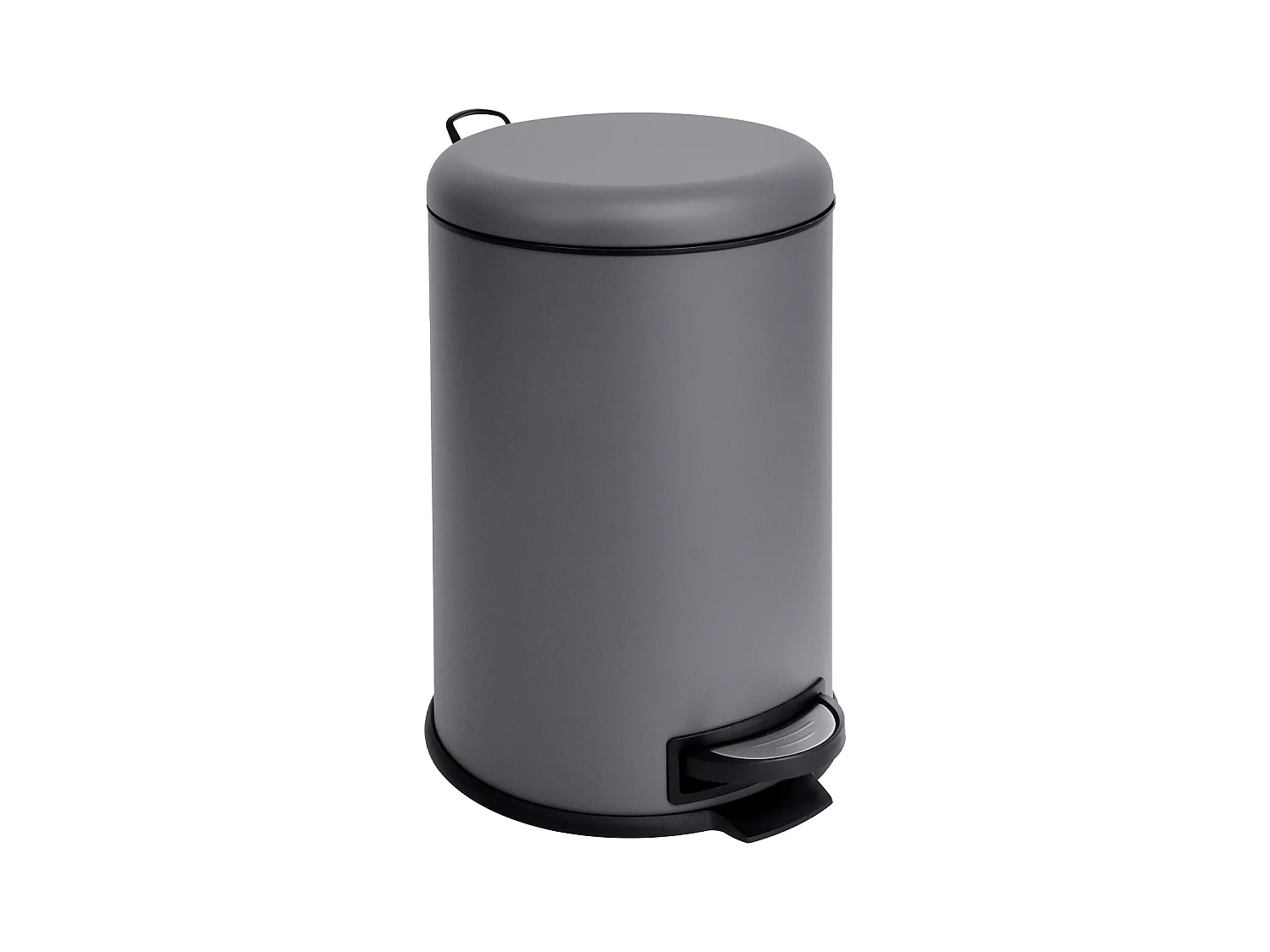 Poubelle à pédale 20 litres gris