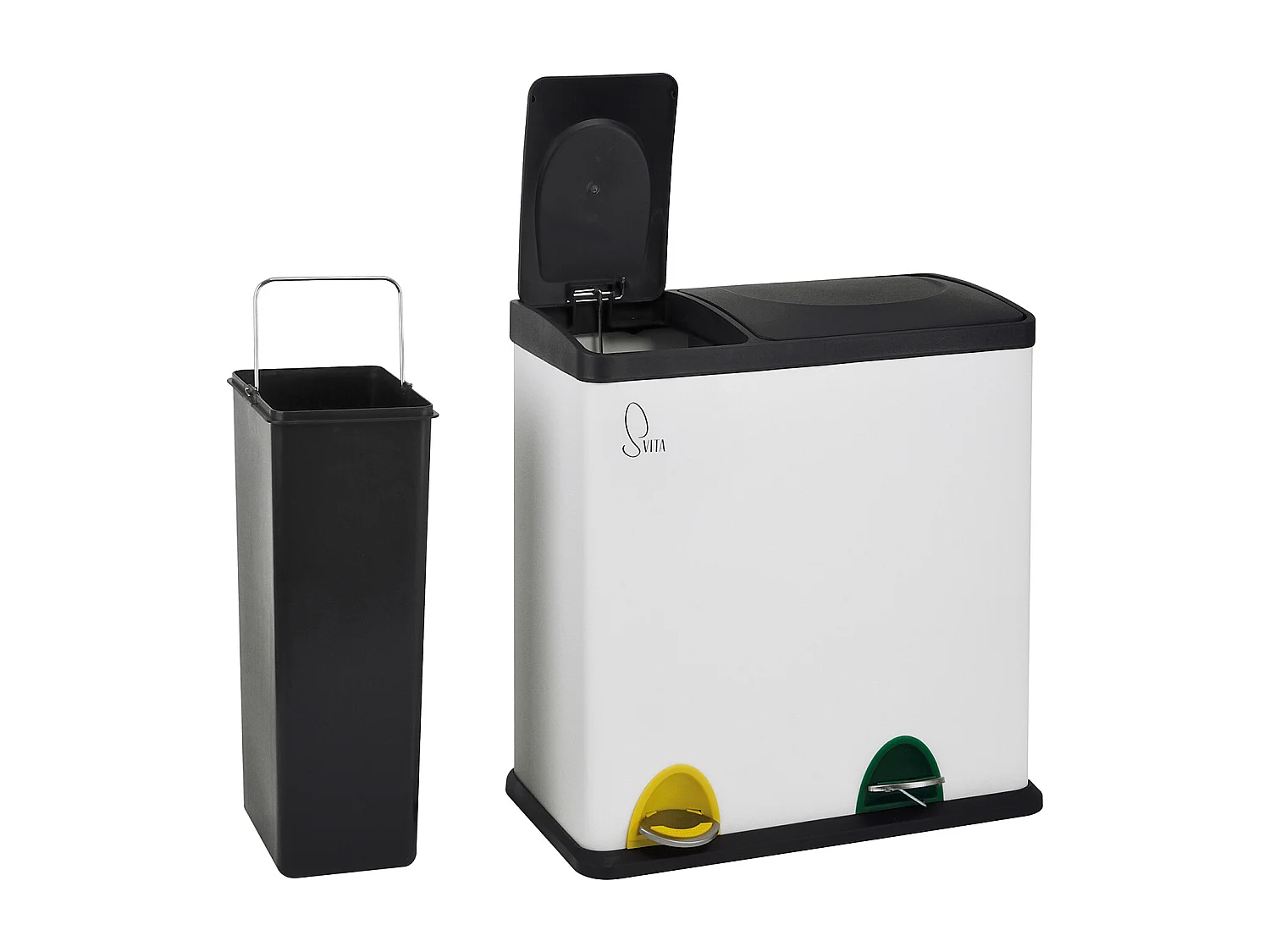 Poubelle de tri (12l + 23l)