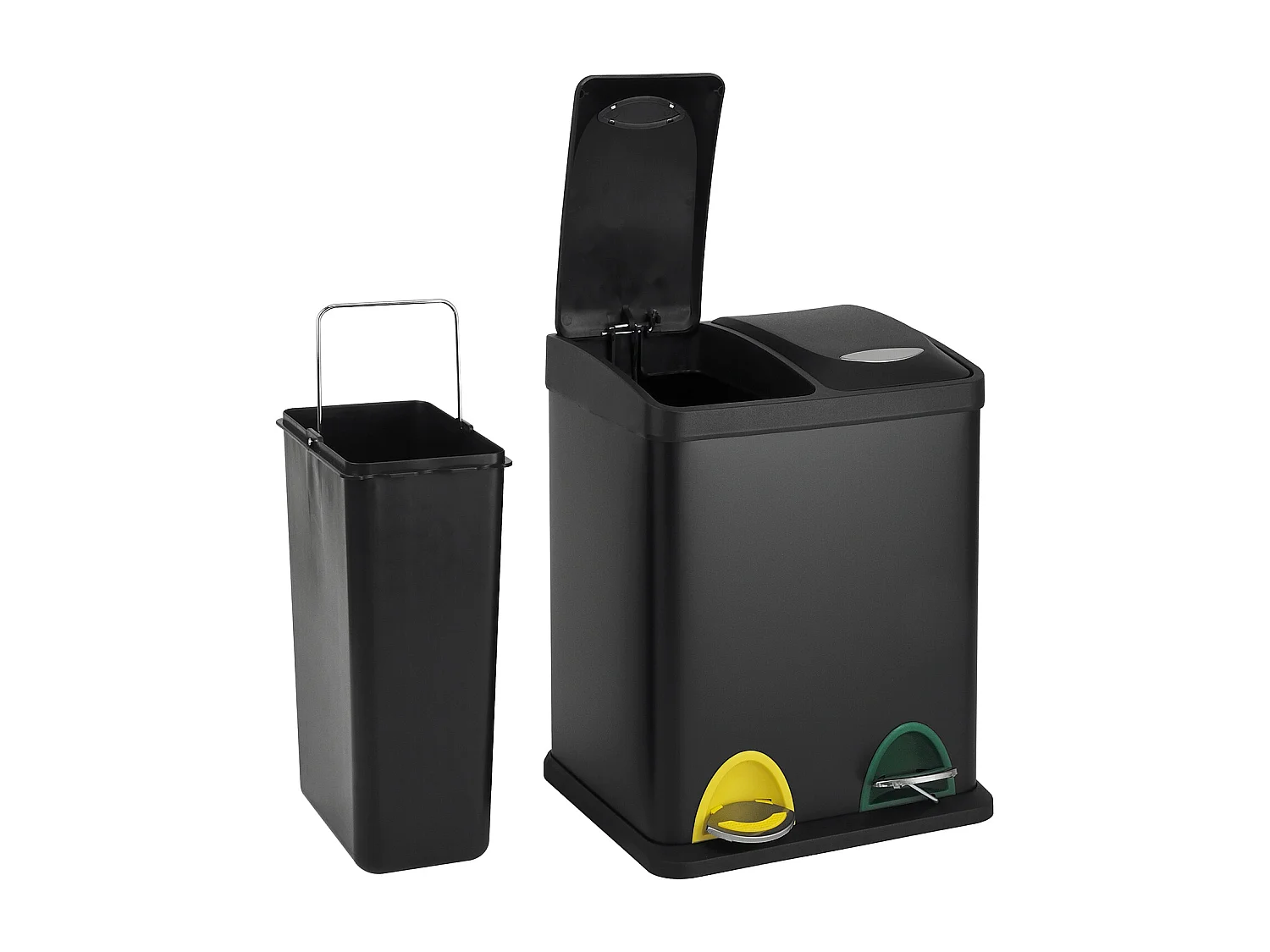 MÜLLEIMER TC2X8 Schwarz