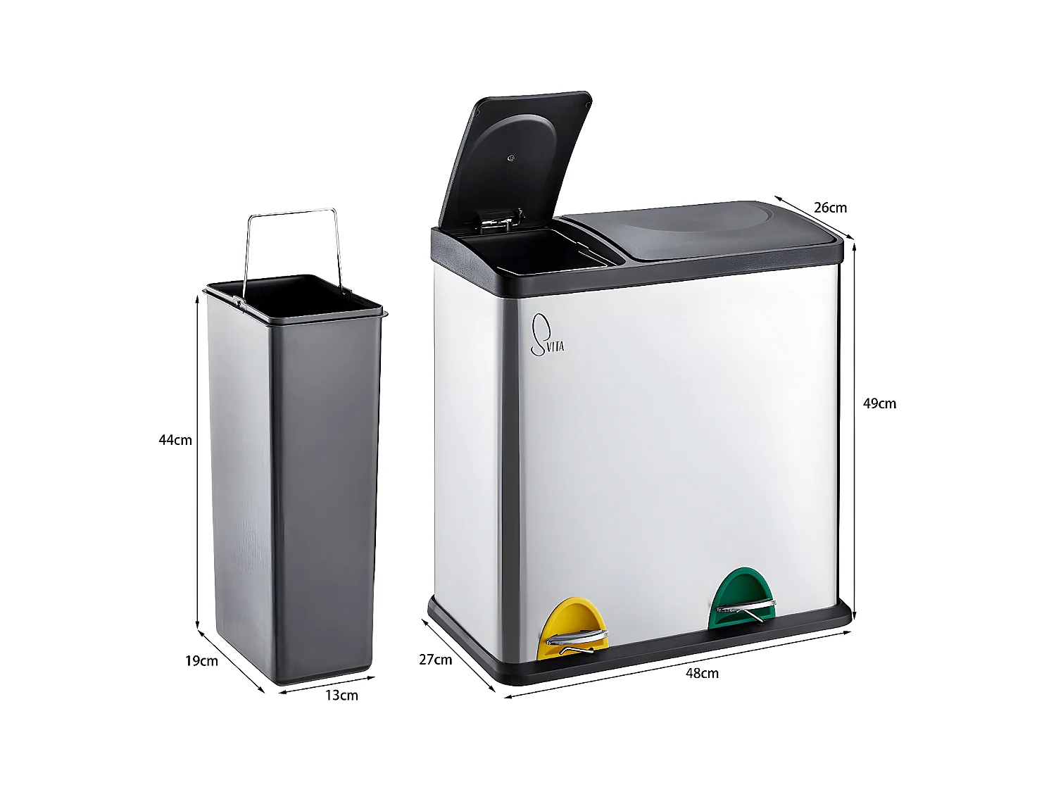 MÜLLEIMER TC2Combo35 Silber
