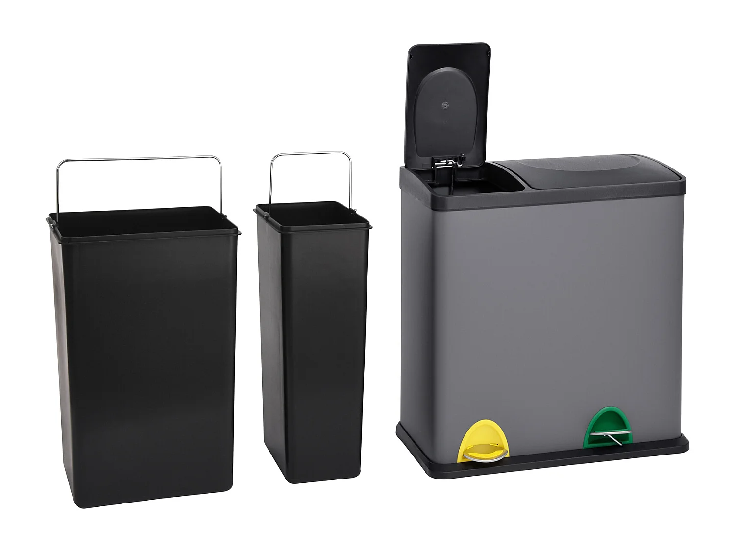 Poubelle de tri (12l + 23l)