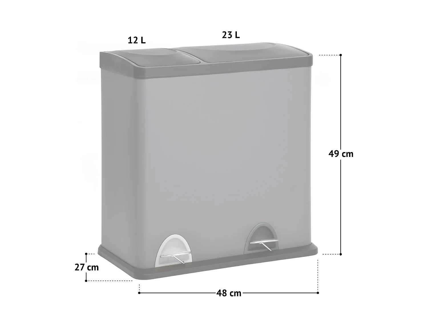 MÜLLEIMER TC2Combo35 Grau