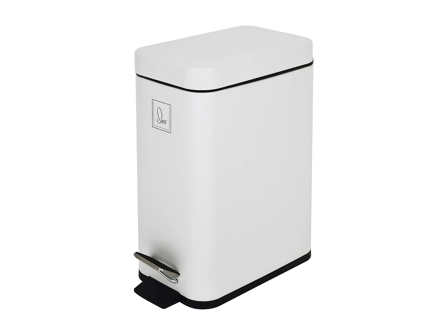 Poubelle à pédale 5l incl. seau intérieur