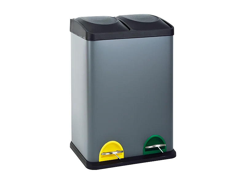 Poubelle de tri sélectif Acier inoxydable