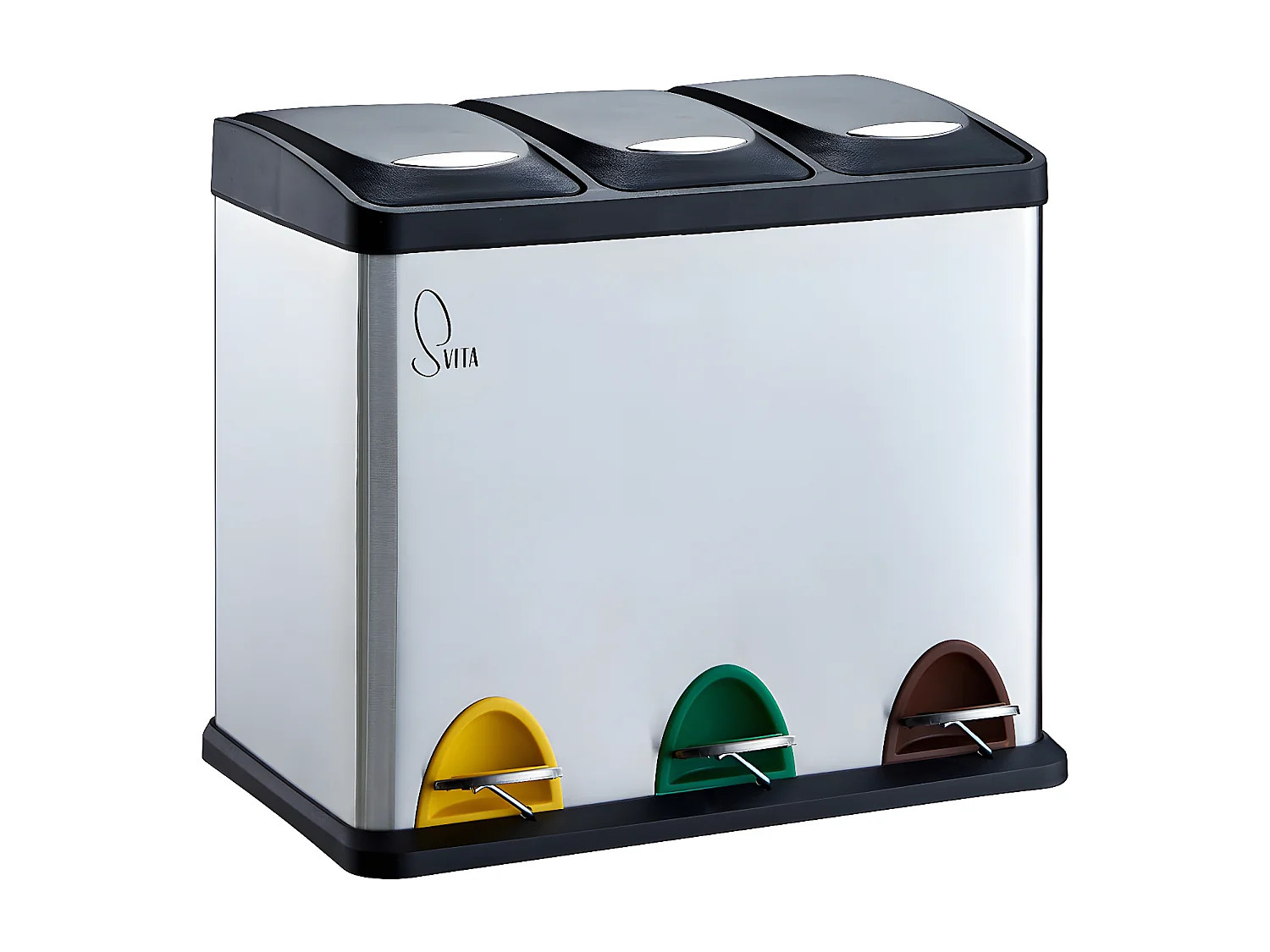 TRETMÜLLEIMER TC3X8 Silber