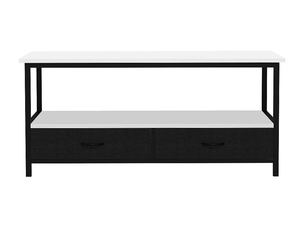 Side table & coffee table Flonila White H. 45 x W. 100 x D. 50 cm