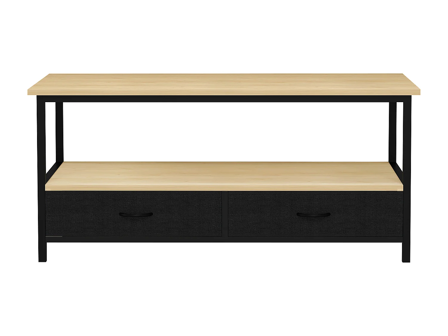 Side table & coffee table Flonila Honey oak H. 45 x W. 100 x D. 50 cm