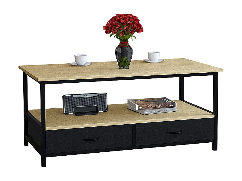 Tavolino Sofatico in Legno Metallo Flonila