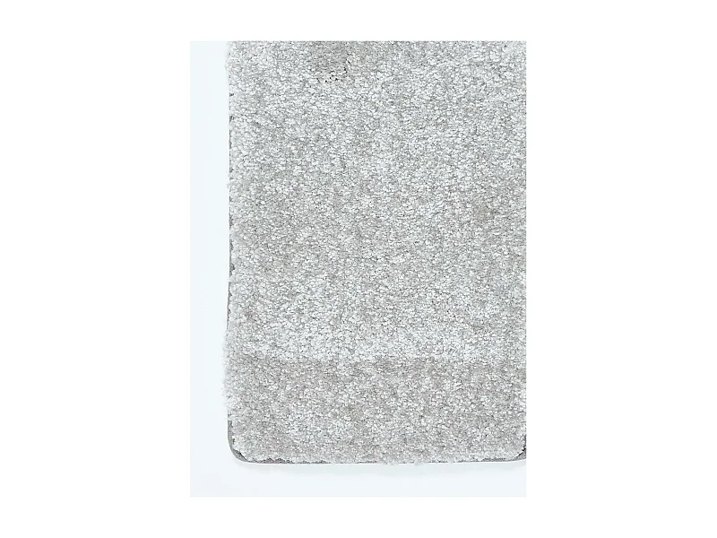 tapis salon 300x300 tissé gris carré motif uni EPAISSIA
