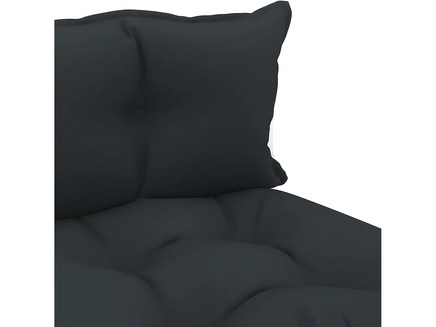 Sofá midgarden de palets y cojines antracita Madera