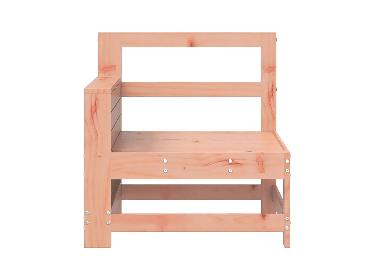 Armleuning tuinbank 69x62x70,5 cm massief Douglas dennenhout