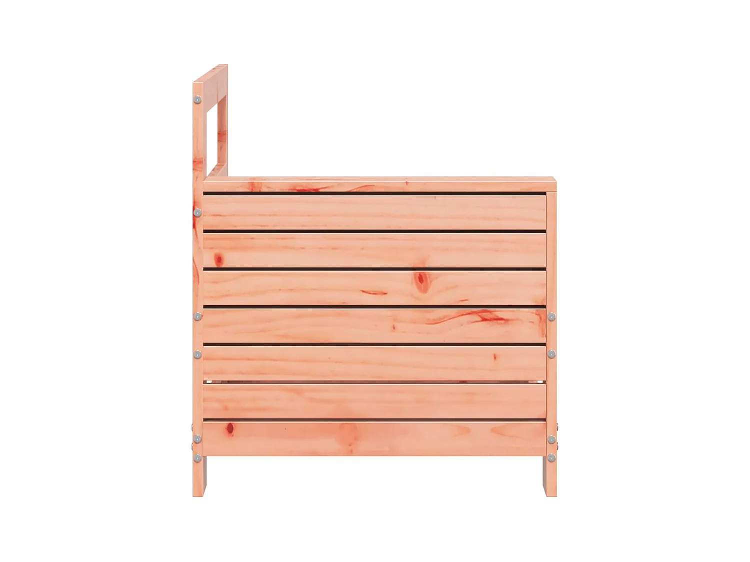 Armleuning tuinbank 69x62x70,5 cm massief Douglas dennenhout